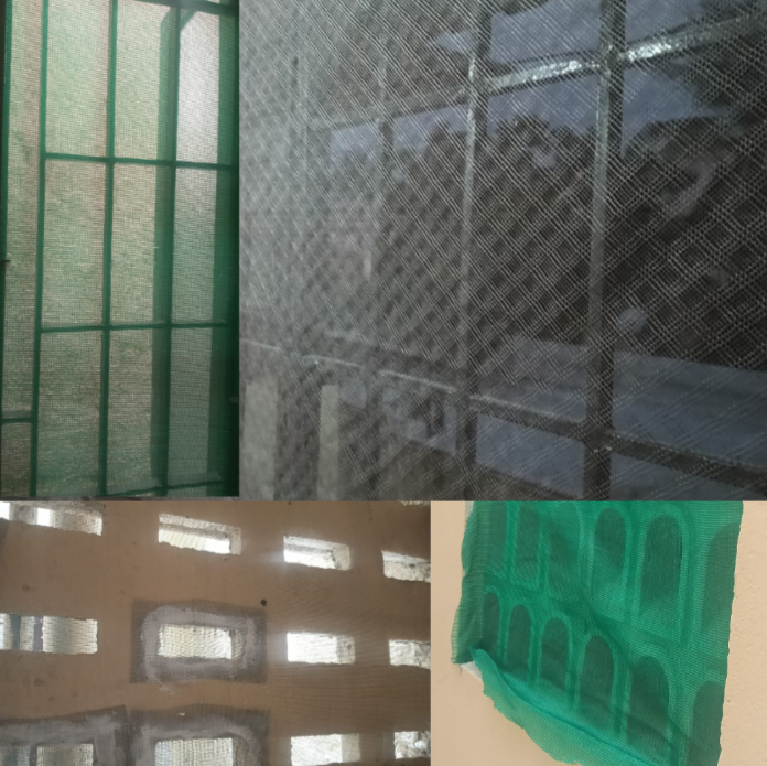 Sports nets for cricket and practice areas