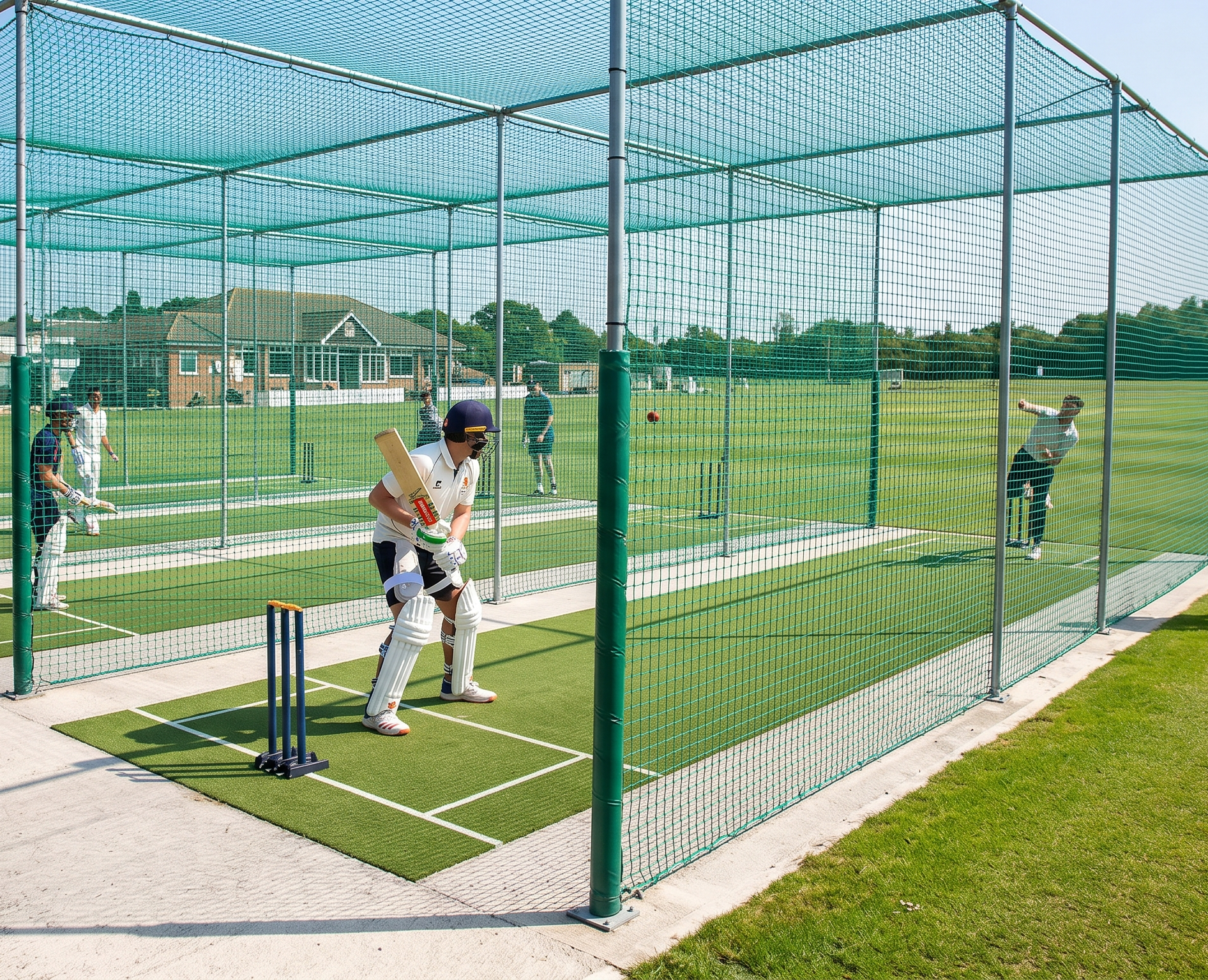 sports net for cricket practice, volleyball, open wide net for any sports